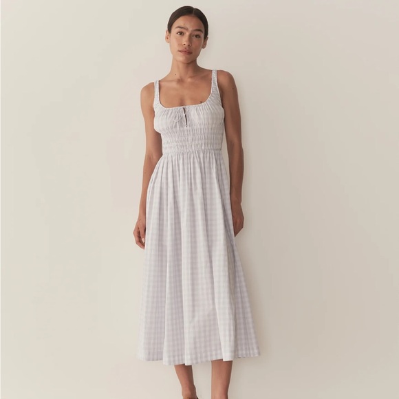 Doen Doen QUILLA DRESS -- MARJORIE GINGHAM in XXS - Picture 2 of 6